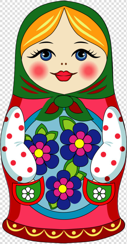 Матрешка Вектор   Matryoshka Doll Clipart  HD Png DownloadTransparent PNG