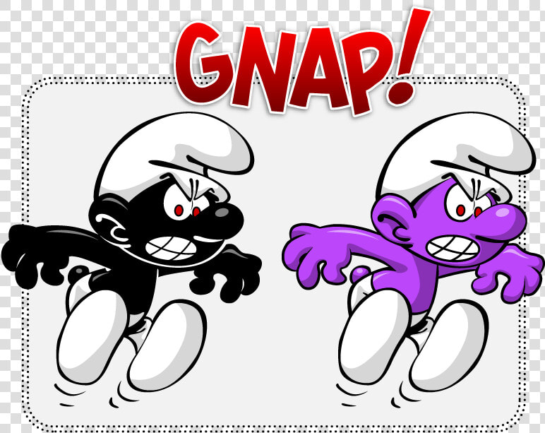 Smurfs Wiki   Smurfs Purple Smurfs Gnap  HD Png DownloadTransparent PNG
