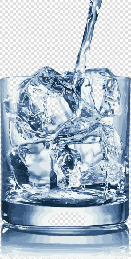 Glass With Ice Cubes Png  Transparent PngTransparent PNG