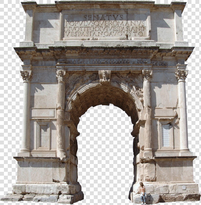 Transparent Ancient Rome Clipart   Arch Of Titus  HD Png DownloadTransparent PNG