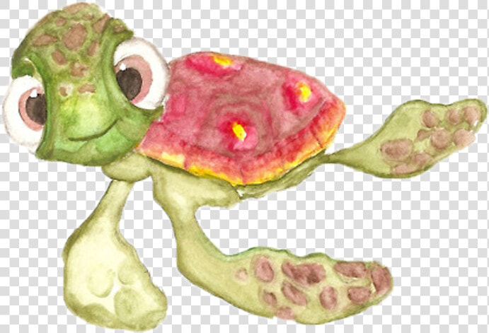 Drawing Watercolor Tortoise  HD Png DownloadTransparent PNG