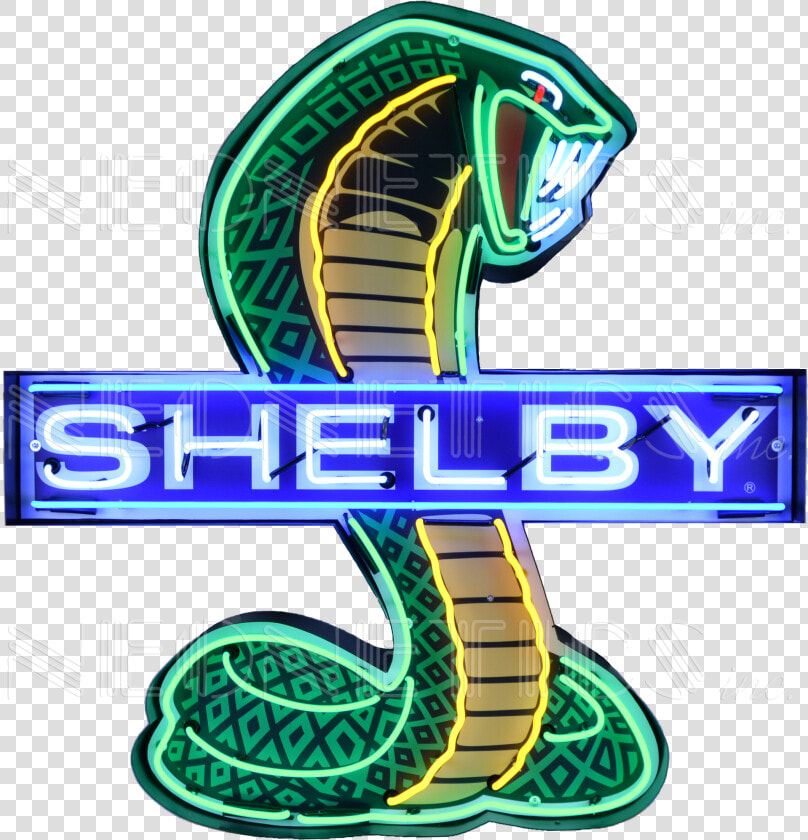 Shelby Cobra Neon Sign Clipart   Png Download   Shelby Cobra Neon Light  Transparent PngTransparent PNG