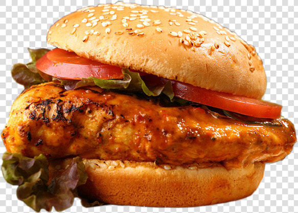 Piri Piri Chicken Burger  HD Png DownloadTransparent PNG
