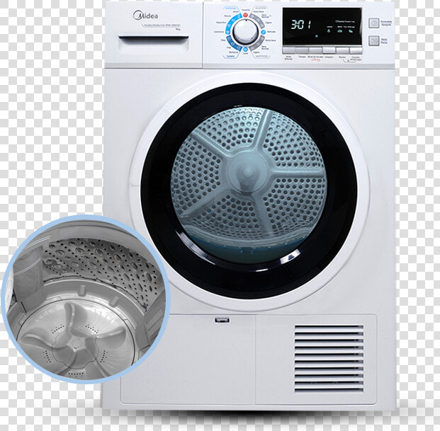 Lavadora Secadora Frontal Midea Mlsf 100 10kg 8kg     Lavadora Secadora Midea Mlsf 100b1401  HD Png DownloadTransparent PNG