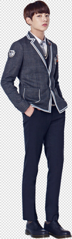 Bts  Jungkook  And Bangtan Boys Image   Bts Jungkook School Uniform  HD Png DownloadTransparent PNG