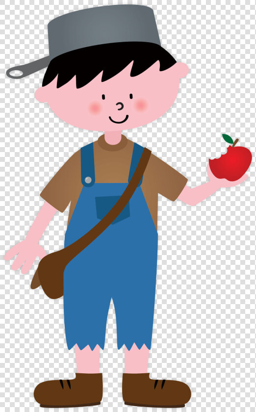 Johnny   Clip Art Johnny Appleseed  HD Png DownloadTransparent PNG