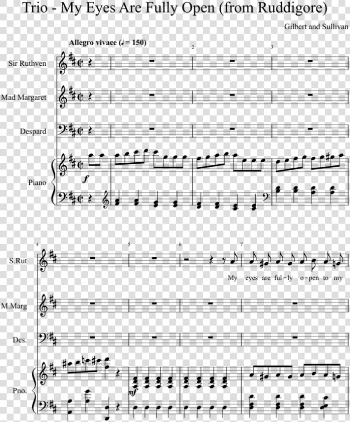 Lilium Elfen Lied Sheet Music Piano And Voice  HD Png DownloadTransparent PNG