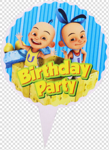 Upin Ipin Topper Cupcake  HD Png DownloadTransparent PNG