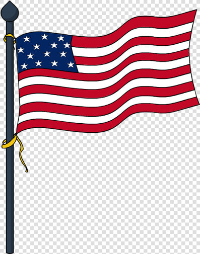 Flags Clipart Decoration   Memorial Day Flag Clipart  HD Png DownloadTransparent PNG