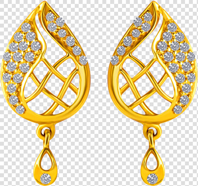 22kt Yellow Gold Earring   Earrings  HD Png DownloadTransparent PNG