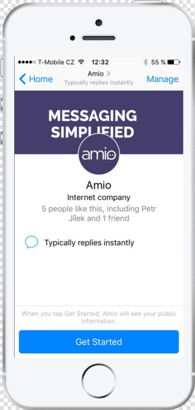 Messenger Get Started Button  HD Png DownloadTransparent PNG