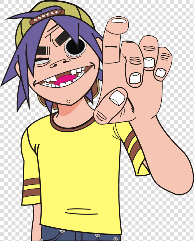 Transparent Gorillaz 2d Png   2d Gorillaz  Png DownloadTransparent PNG