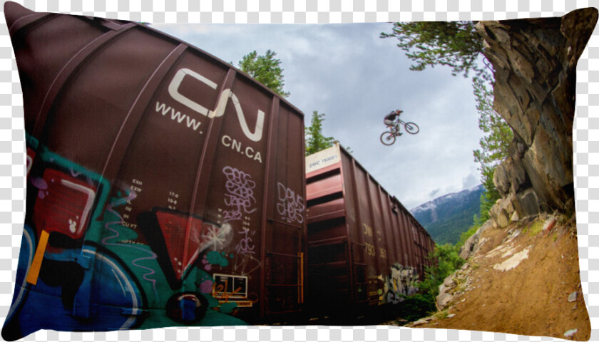 Img 0057 Train Gap  Pemberton Bc Mockup Front   Cushion  HD Png DownloadTransparent PNG