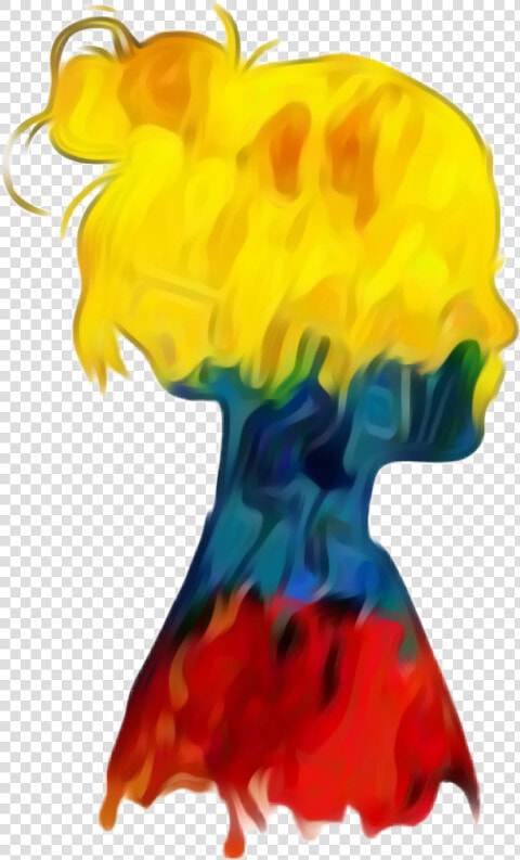 Siluet Colombia Freetoedit Scworldflags Worldflags   Visual Arts  HD Png DownloadTransparent PNG
