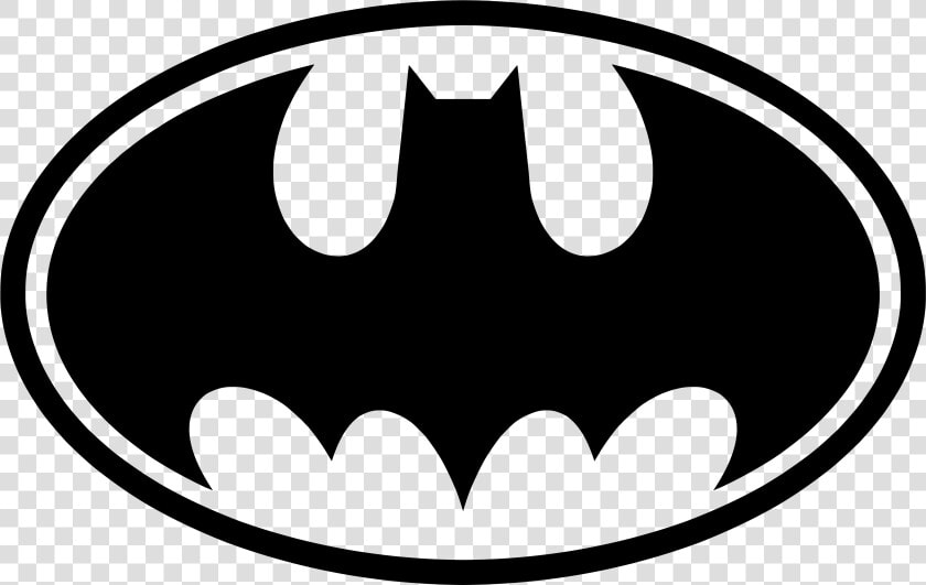 Free Batman Black And White Symbol  Download Free Clip   Batman Logo Black And White  HD Png DownloadTransparent PNG
