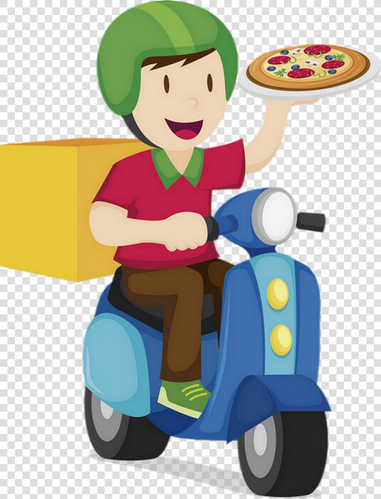 De Entregador De Pizza Imagem Em Formato Png   Transparent   Entregador De Pizza Png  Png DownloadTransparent PNG