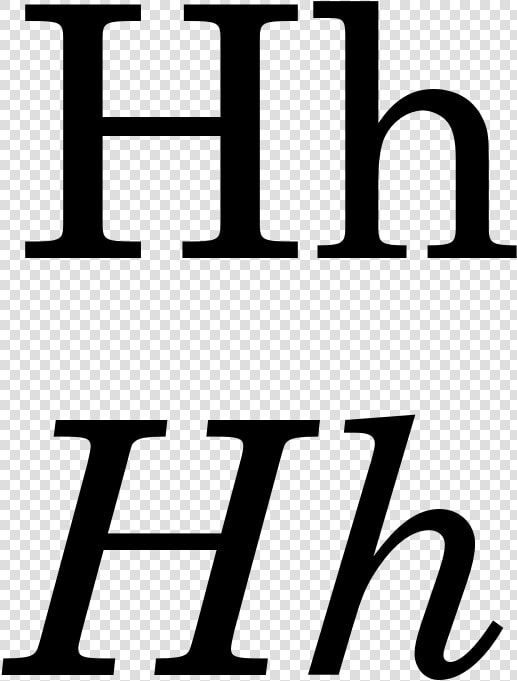 Letra H Mayuscula Y Minuscula  HD Png DownloadTransparent PNG