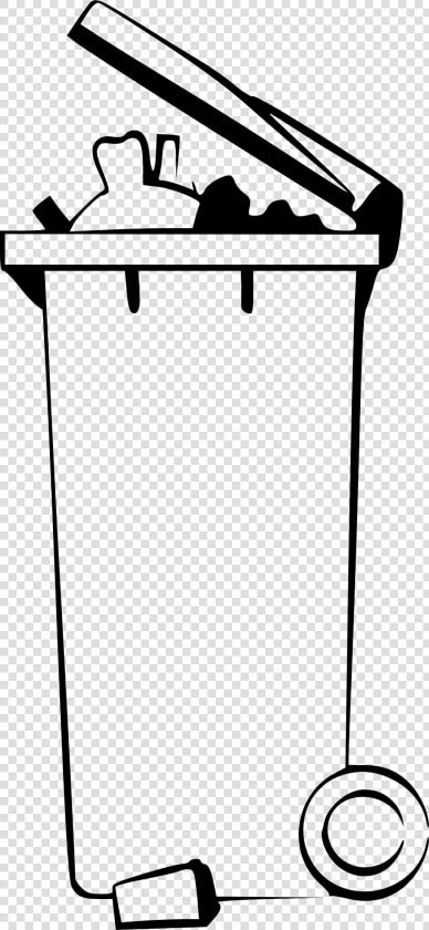Rubbish   Rubbish Bin Drawing  HD Png DownloadTransparent PNG