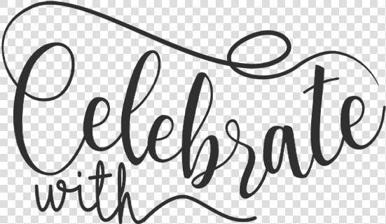 Celebrate Word Art Png   Calligraphy  Transparent PngTransparent PNG