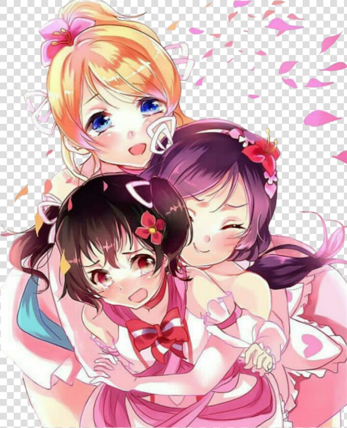  eli  nozomi  nico  eliayase  ayaseeli  nozomitojo   Cartoon  HD Png DownloadTransparent PNG