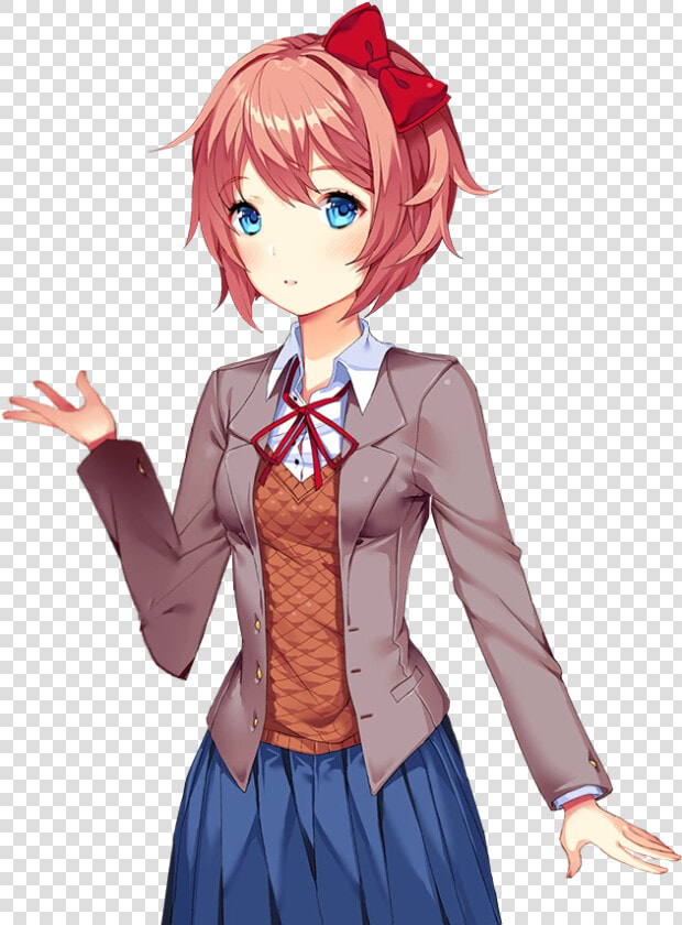 A Some Type Of Sayori Png  Idk What To Call It   Doki Doki Literature Club Sayori Sprites  Transparent PngTransparent PNG
