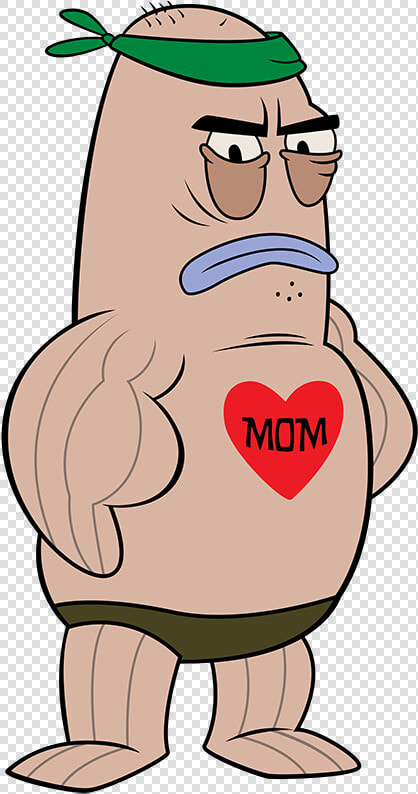 Transparent Mom Tattoo Png   Mom Heart Tattoo Spongebob  Png DownloadTransparent PNG