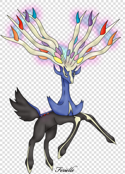 Dessin De Xerneas   Pokemon Book Xerneas  HD Png DownloadTransparent PNG