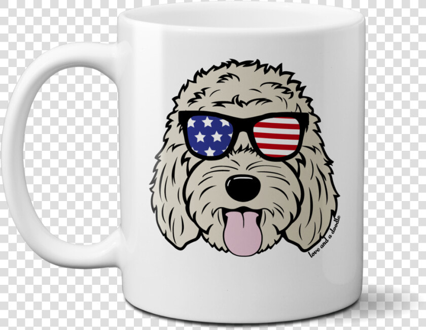 Mugblank V   Goldendoodle Clipart  HD Png DownloadTransparent PNG