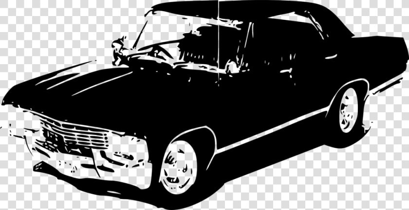 Supernatural Car By   Sam  amp  Dean Car Vector  HD Png DownloadTransparent PNG