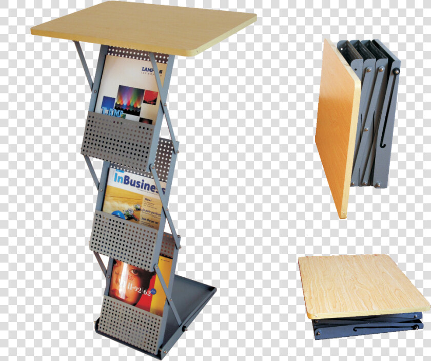 Zig Zag With Wooden Counter Top   Standing Desk  HD Png DownloadTransparent PNG