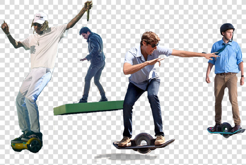 Header   Man On Hoverboard Png  Transparent PngTransparent PNG