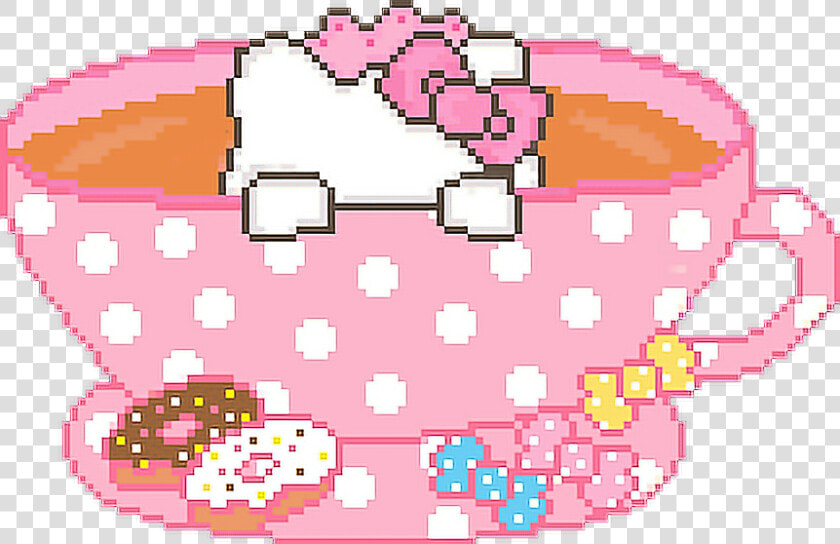 Hii❤️😽  hellokitty  kitty  kawaii  pixelart  pixel   Pixel Kawaii Hello Kitty  HD Png DownloadTransparent PNG