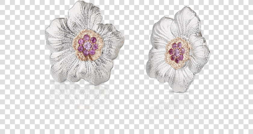 Gardenia Button Earrings   Orecchini Buccellati Gardenia Prezzo  HD Png DownloadTransparent PNG