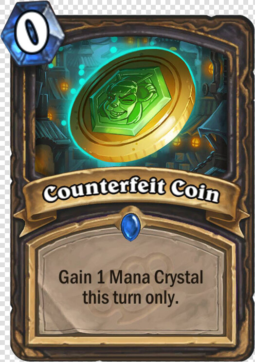 Counterfeit Coin Hearthstone  HD Png DownloadTransparent PNG