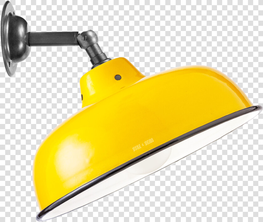 Yellow Neck Vent Shade Wall Lamp   Wall Lamp Blue Png  Transparent PngTransparent PNG