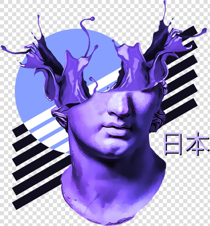  vaporwave  vaporart  sculpture  statue  эстетика  интернет   Vaporwave Wallpaper Android Hd  HD Png DownloadTransparent PNG