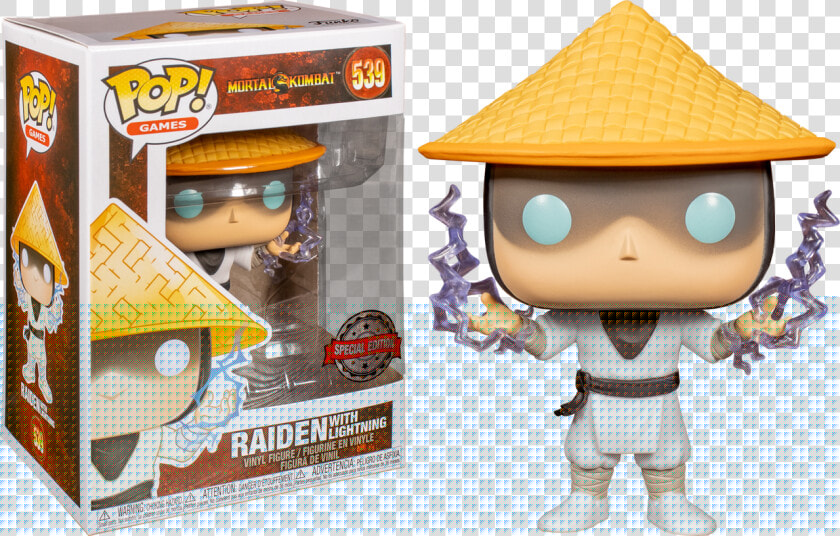 Raiden With Lightning Pop Vinyl Figure   Raiden With Lightning Funko Pop  HD Png DownloadTransparent PNG