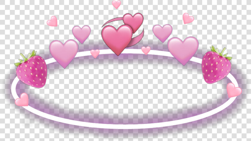  pink  angelcrown  halo  emoji  aesthetic  cute  angel   Pink Aesthetics Cute Emojis  HD Png DownloadTransparent PNG