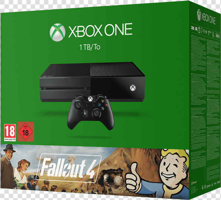 Xboxone 1tbconsole Fallout4 We Anr Rgb   Xbox One With Fallout 4 And Fallout 3  HD Png DownloadTransparent PNG