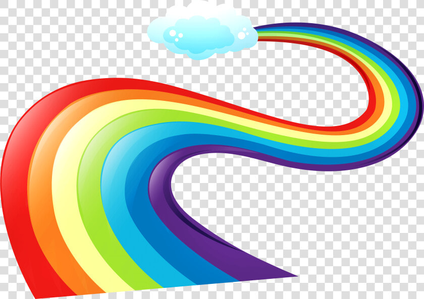 Transparent Rainbow Cliparts   Rainbow With Every Color  HD Png DownloadTransparent PNG