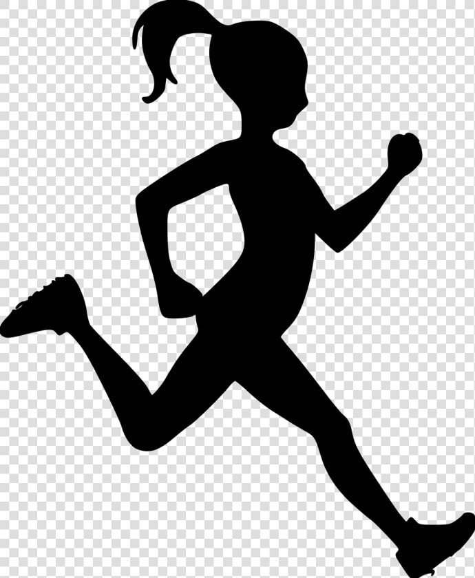 Girl running File Size   Girls Running Clip Art  HD Png DownloadTransparent PNG