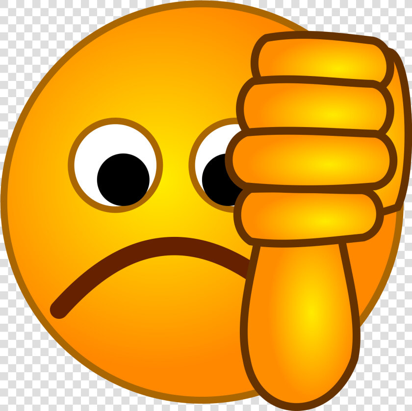 Thumbs Down Views   Thumbs Down Emoji Svg  HD Png DownloadTransparent PNG