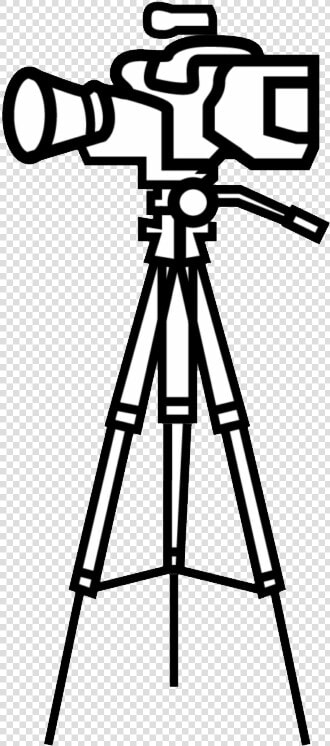Tripod Png   Video Camera With Tripod Clipart Png  Transparent PngTransparent PNG