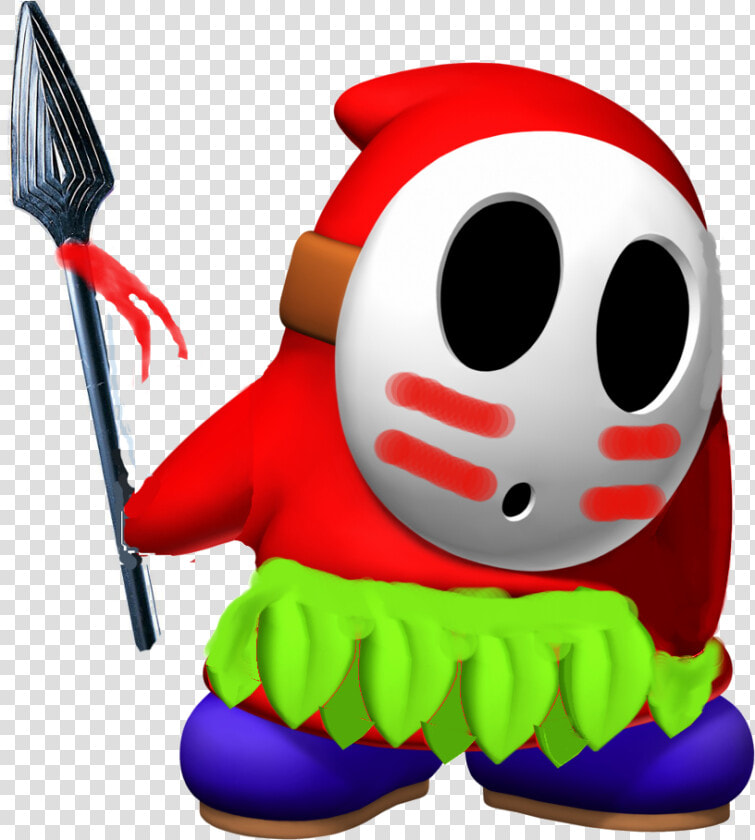 Spear Guy Yoshi S Island   Shy Guy  HD Png DownloadTransparent PNG