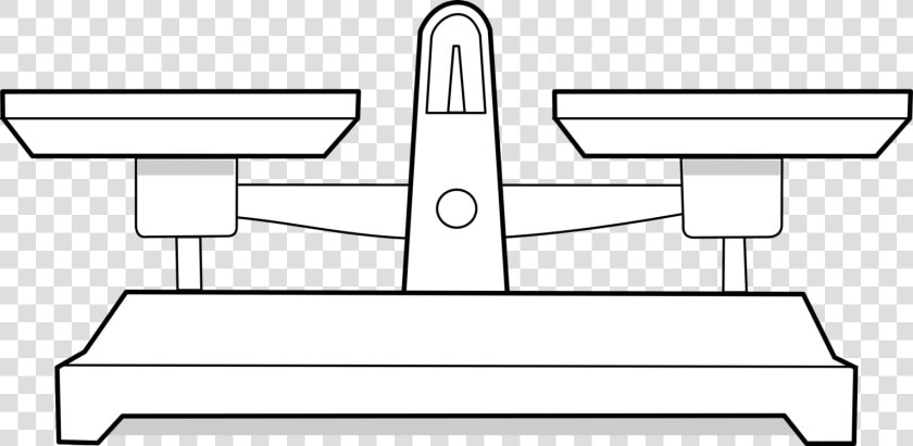 Balance Scale Clipart Black And White   Png Download   Balance Scale Clip Art  Transparent PngTransparent PNG