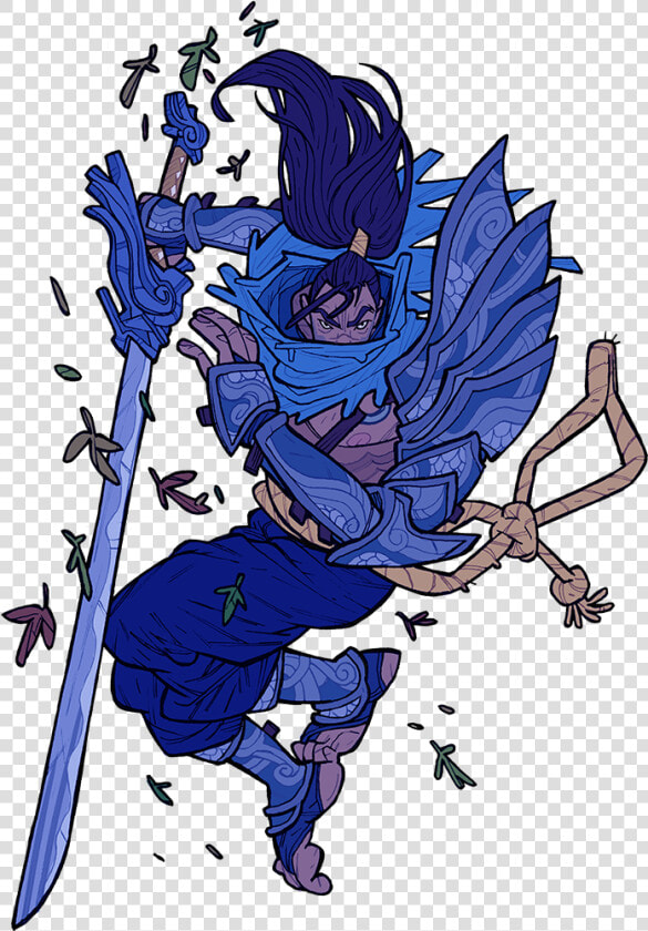 Cute Yasuo Fan Art  HD Png DownloadTransparent PNG