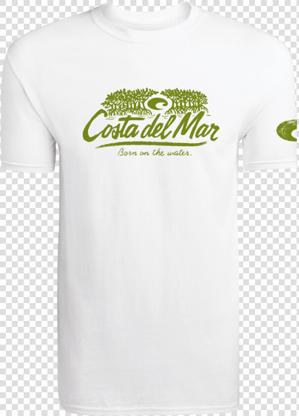 Costa Del Mar Mangrove In White  Size S  Angle   Active Shirt  HD Png DownloadTransparent PNG