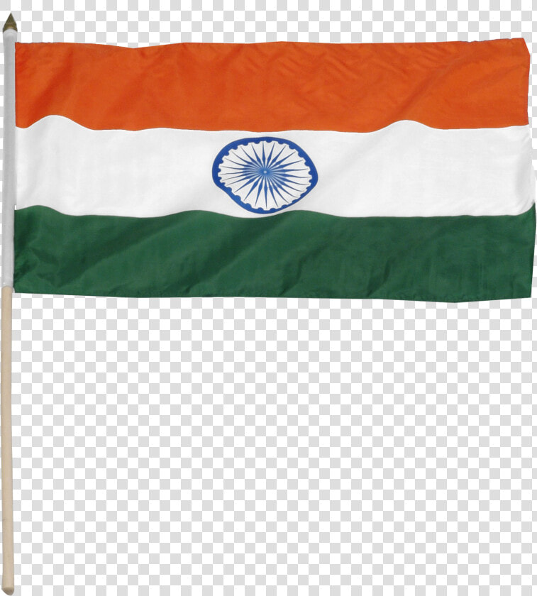 Indian Flag With Stick   Png Download   Indian Flag Stick Png  Transparent PngTransparent PNG