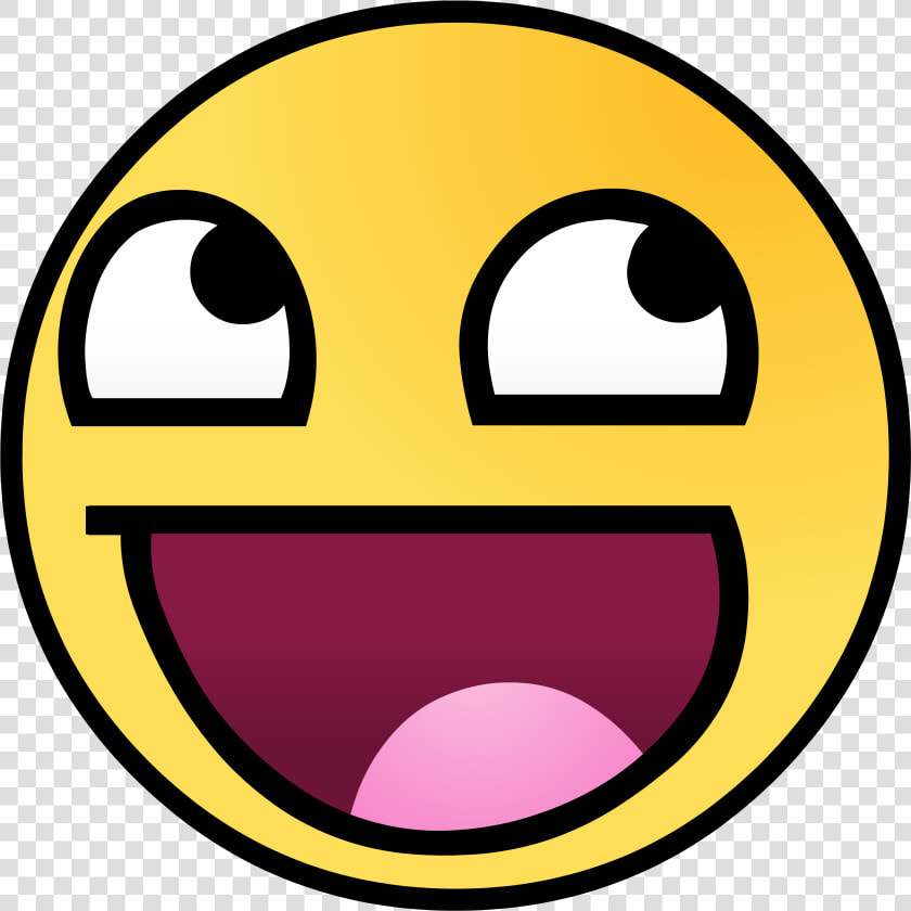 Happy Face Meme Png   Awesome Face No Background  Transparent PngTransparent PNG