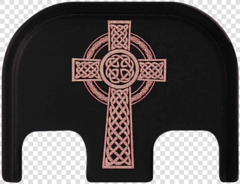 Celtic Cross Copper Black Traditional Finish Back Plate   Celtic Cross  HD Png DownloadTransparent PNG